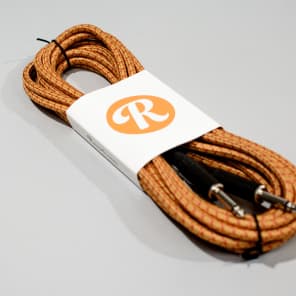 Reverb 20-foot 1/4" Guitar Cable - Orange image 1