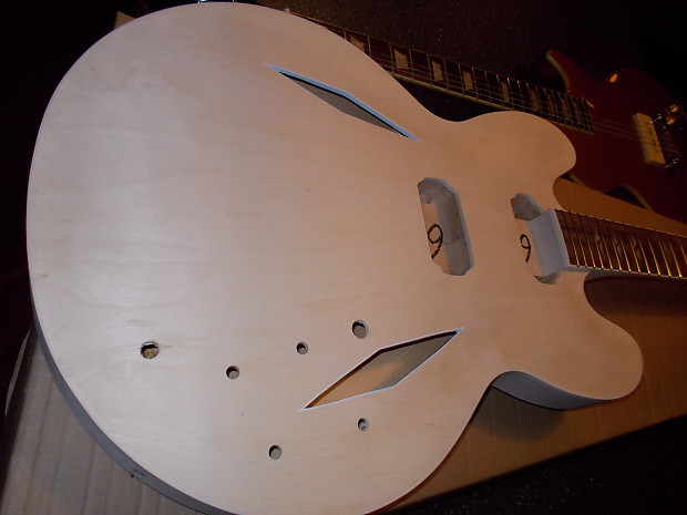 Dave Grohl Trini Lopez 335 330 Guitar Kit Body Neck 2015 Wood Needs Paint