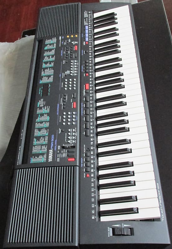 Yamaha PSR-500 Portatone Workstation Keyboard Piano Synth MIDI IN ORIGINAL BOX 1990s image 1