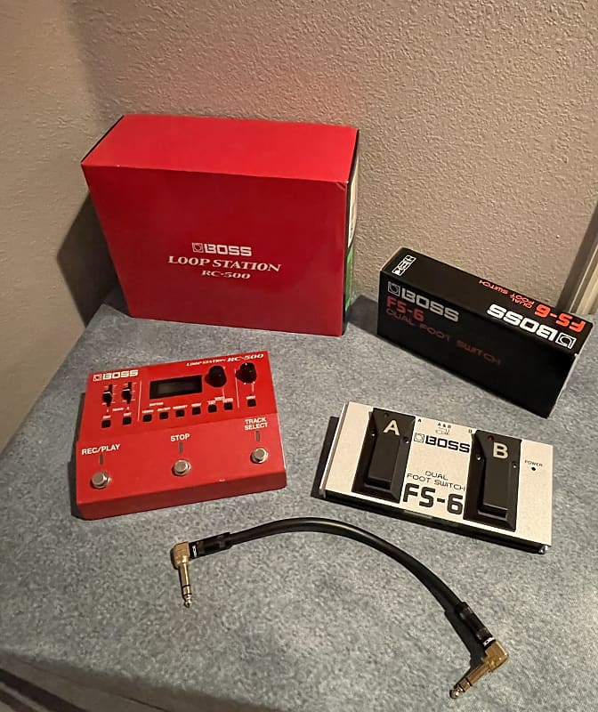 Boss RC-500 Loop Station with FS-6 Footswitch | Reverb