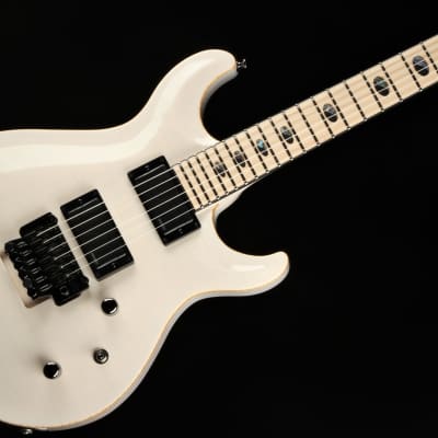Caparison - Angelus-NH Nick Hipa Signature - 5A Flame Maple Top - Trans White -  Electric Guitar with Gig Bag image 14