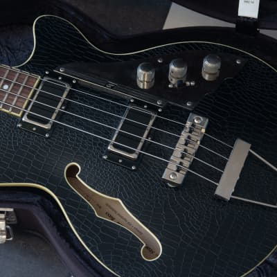 Duesenberg Starplayer Bass Outlaw 2015 - Black Leather for sale