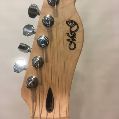 Bluescaster Double Bender B/G Guitar 2020 Red Stain/Shou-sugi-ban finish: McGill Custom Guitars image 2