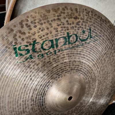 Istanbul Agop Signature 18" Crash Cymbal (1320g) VIDEO Demo Green Label Dark AGC18 image 2
