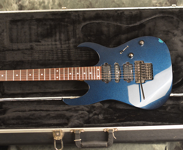 Ibanez RG 1570 Prestige 2002 Midnight Blue Metallic Made in