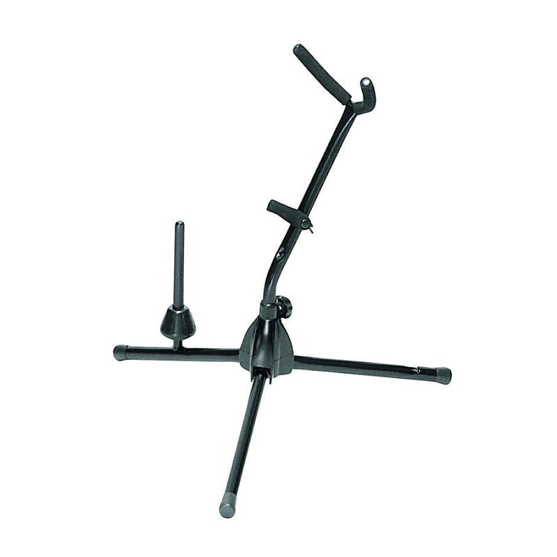Saxophone Stand Alto-Tenor Sax Stand with Flute Peg image 1