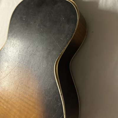 Kay Parlor Guitar *For Restoration* MIJ Japan 1950s 1960s Vintage - Sunburst image 17