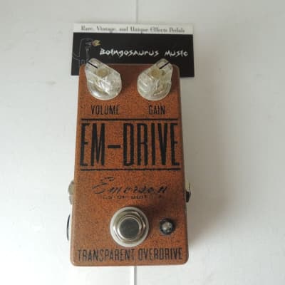 Emerson EM Drive Transparent Overdrive Effects Pedal Limited Edition #027 image 1