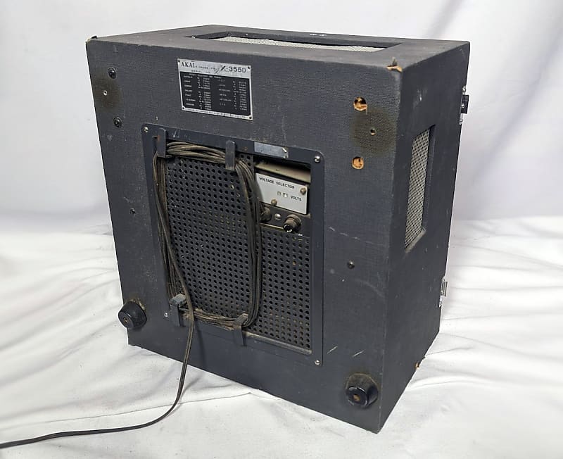 Akai X-355D -- Vintage (1966) Cross-Field 4-Track Reel to Akai X-355D -- Vintage (1966) Cross-Field 4-Track Reel to