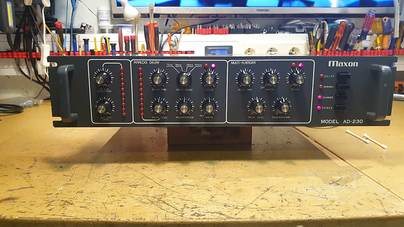 Rare ! Maxon AD-230 Delay/Flanger Prototype ! | Reverb