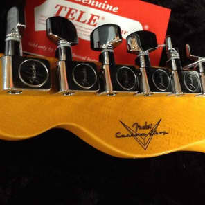 Fender Custom Shop Double TVJ Telecaster with B-5 Bigsby 9230100006 2013 Dakota Red image 8