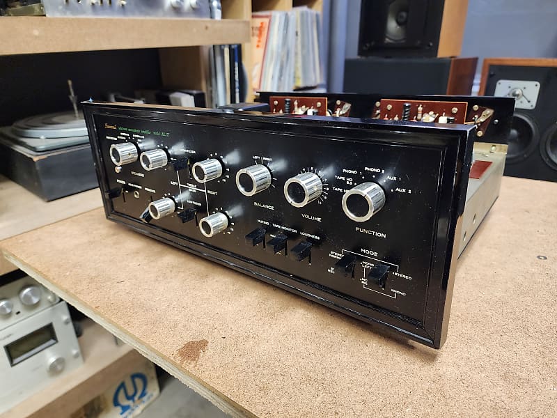 Sansui AU-777 Integrated Amplifier (Fully Recapped