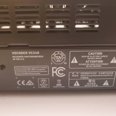 Behringer Vocoder VC340 2019 - Present - Black image 6