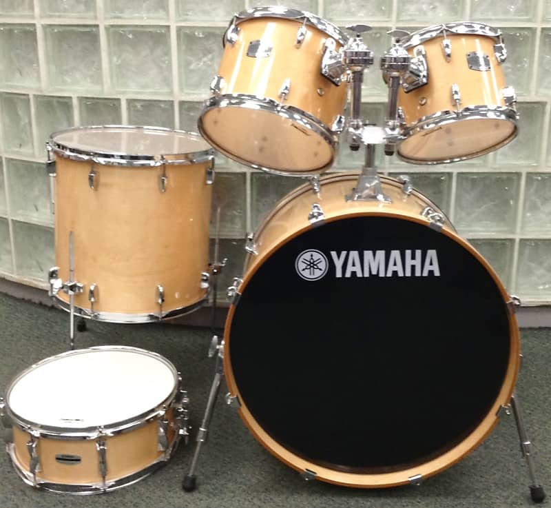 Yamaha Stage Custom Birch 5pc Drum SHELL PACK - Natural Wood set image 1