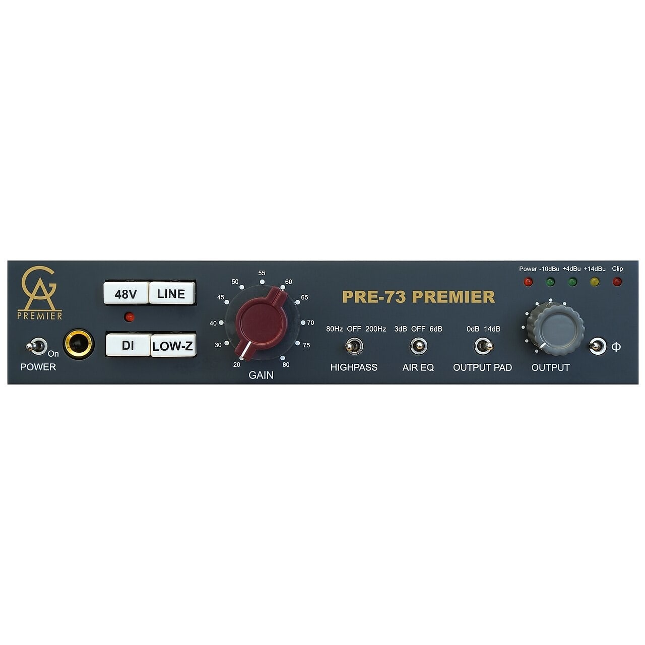 Golden Age Premier PRE73 Premier Microphone Preamp Reverb