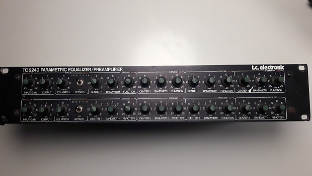TC Electronic 2240 Parametric EQ Preamp