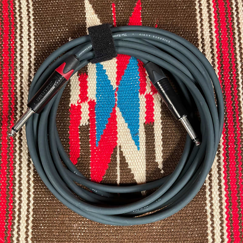 Evidence Audio The Reveal Instrument Cable 15 Foot Straight Reverb