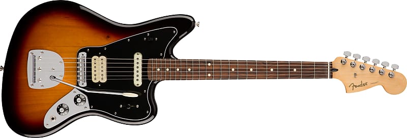 Fender Player Jaguar® , Pau Ferro Fingerboard, 3 Color Sunburst - Made in Mexico image 1