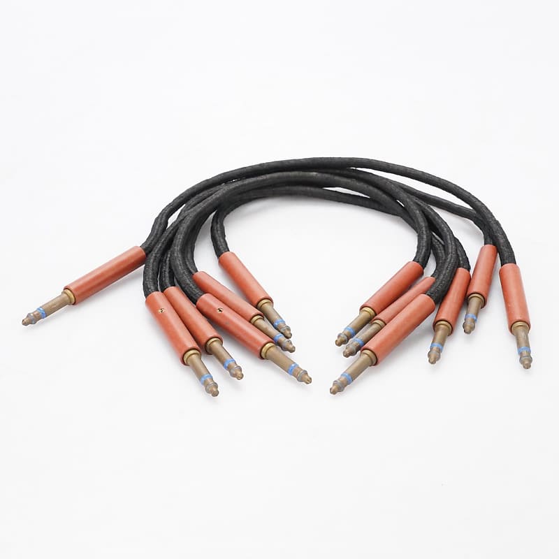 6 ADC 12" Longframe Bantam Patch Bay Cables 52240 Reverb