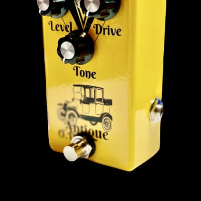Clone Boss Super Overdrive SD-1 WAZA with more gain mod and  channel switching 2022 Yellow image 2