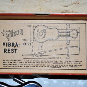 Gibson Vibra-Rest 1950's Nickel Vibrola Vibrato Tremolo image 9
