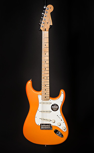 Fender strat orange hot sale