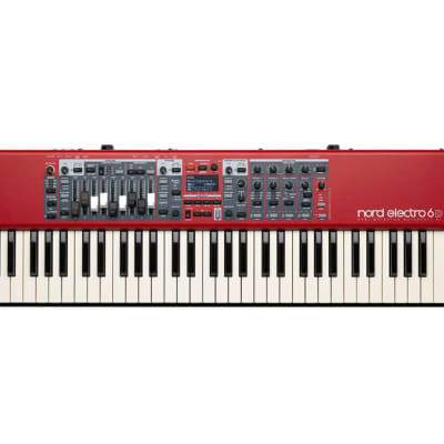 Nord Electro 6D 61 61-Key Semi-Weighted Stage Piano + Gator Cases TSA Case image 2