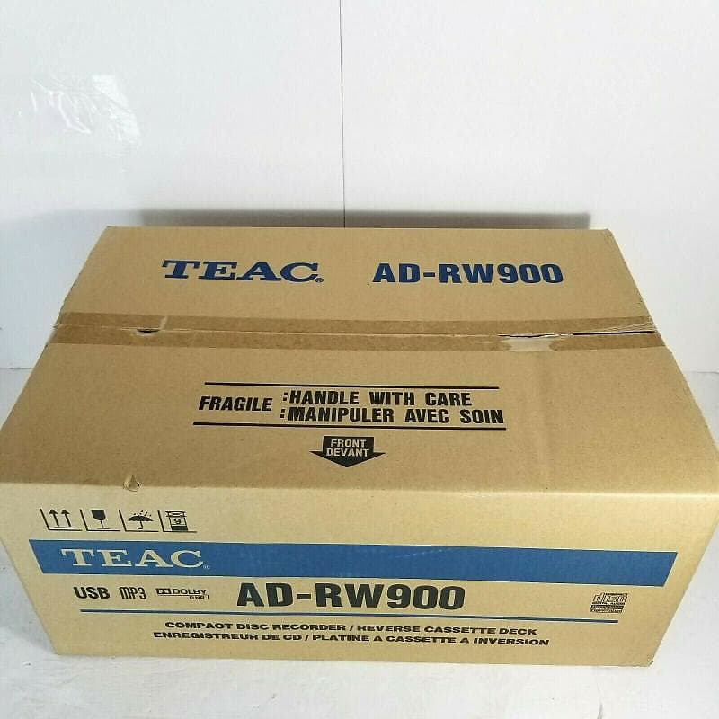 Teac AD-RW900 - Platine cassette K7 + Graveur CD & USB noir