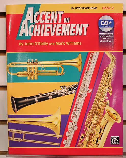 Alfred 00-18261 Accent on Achievement - E-flat Alto Saxophone (Book 2) image 1
