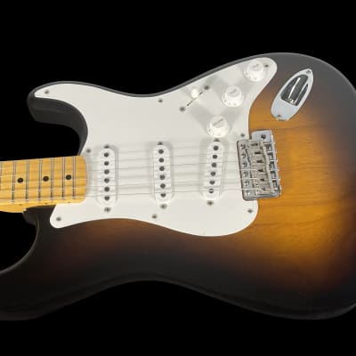 2022 Fender Stratocaster 1955 Custom Shop '55 Reissue Strat NOS ~ Wide Fade 2-Tone Sunburst image 2