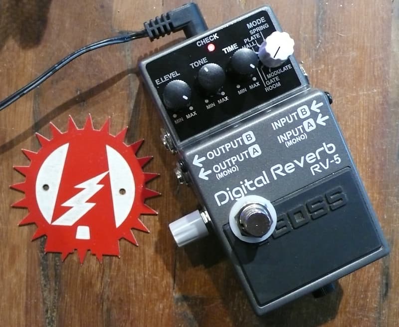 Boss RV-5 Digital Reverb Alchemy Audio Modified Guitar Effects