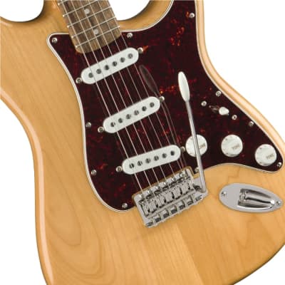 Squier Classic Vibe '70s Stratocaster® Electric Guitar, Indian Laurel Fingerboard, Natural, 0374020521 image 3