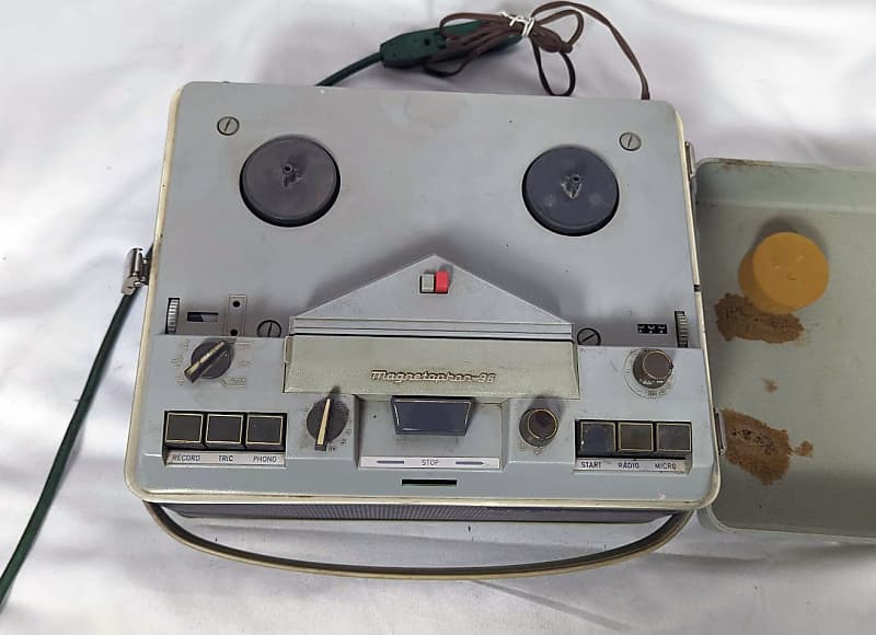 Rare Vintage Telefunken Magnetophon 96 Mono Tape Deck Recorder