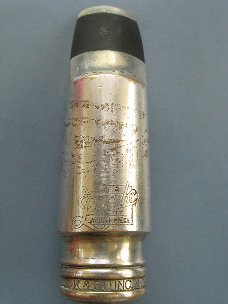 REDUCED Otto Link NY Master Link Alto Sax Mouthpiece 1931 Vintage Size 5 facing Reverb