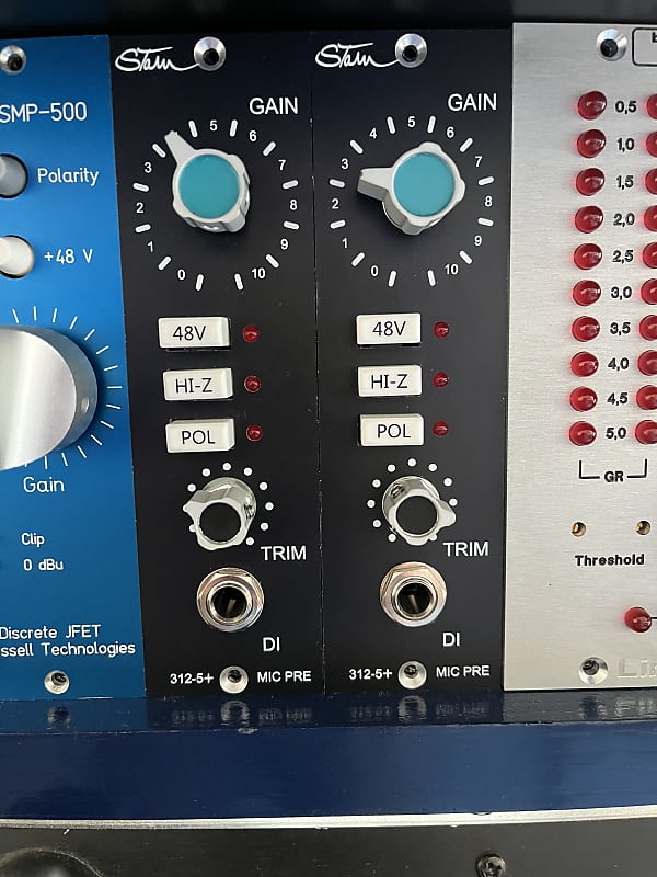 Stam 312+ Dual Stage API Clone Preamp Reverb