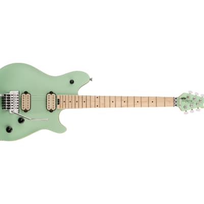 EVH Wolfgang Special - Satin Surf Green w/ Maple FB image 4
