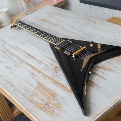 Used Jackson RRXT RANDY RHOADS Pointy Electric Guitar Black