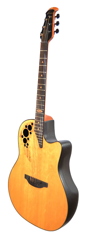 Ovation Collectors Edition LTD BCS USA Deep Bowl Cutaway Acoustic/Electric  Guitar w/ OHSC - Used 2007 Natural Gloss