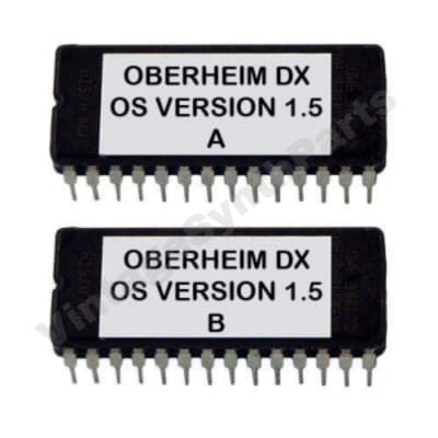 Oberheim DX Version 1.5 firmware OS Update Eprom for standard units