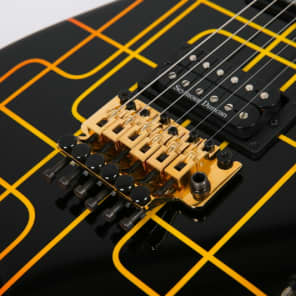 Charvel USA Custom San Dimas Schematic Graphic Unique Design Electric Guitar image 11