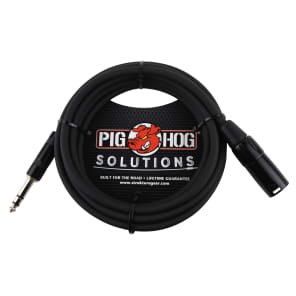 Pig Hog PX-TMXM25 XLR Male to 1/4" TRS Male Balanced Cable - 25'