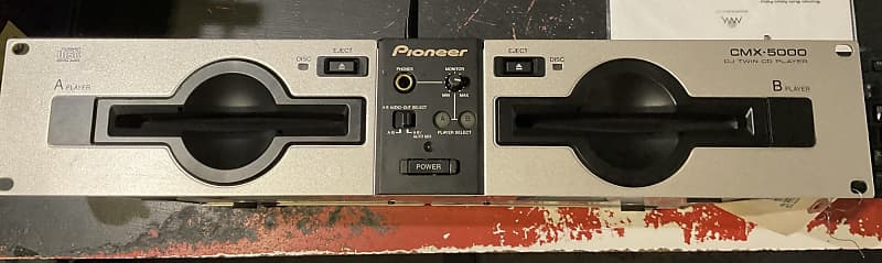 Pioneer CMX-5000 DJ TWIN CD PLAYER pioneer cmx 5000 dj cd player