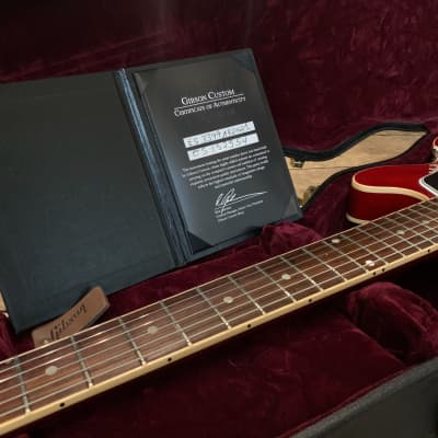 2011 Gibson Custom Shop ES 3399 Antique Red finish image 17