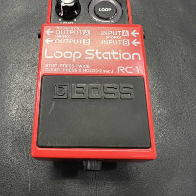 Boss RC-1 Loop Station Looper Pedal  - Red- Great shape! #1 image 2