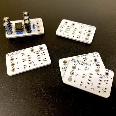 Open Heart Effects Voltage Doubler PCB image 1