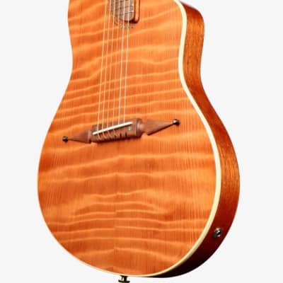 Rick Turner Renaissance RS6 Curly Redwood / Mahogany #5903 image 5
