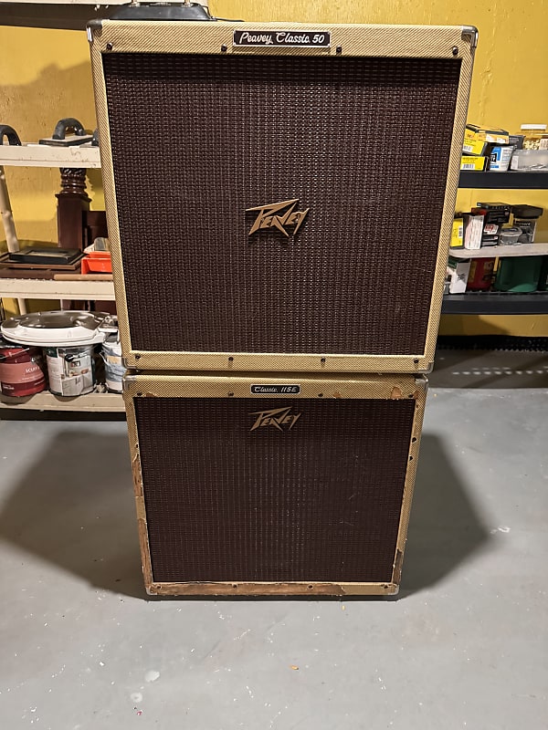 Peavey Classic 50 4x10 Amp with Matching 115E Cab Reverb