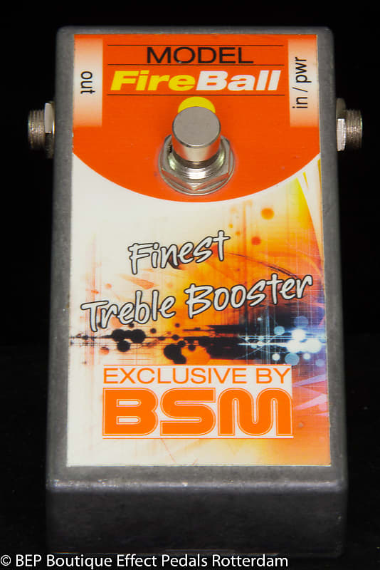 ギター BSM Fireball Treble Booster BSM FireBall Treble Booster | Reverb