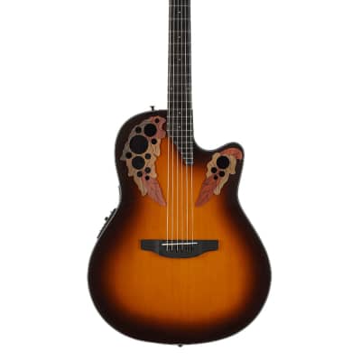 Ovation CE44-1 Celeb Elite Mid-Depth Cutaway Acoustic-Electric