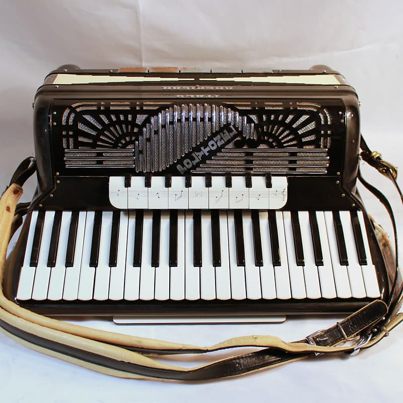 Vintage 1950's Italo-American Polytonel Piano Style Accordion | Reverb